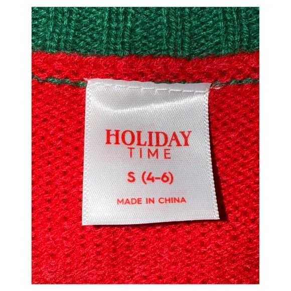 Holiday Time - Festive Holiday Cardigan Sweater - Size Small - Picture 9 of 12